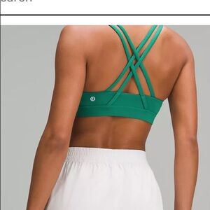 Lululemon Energy Sports Bra Green Size 10 B/C Cups